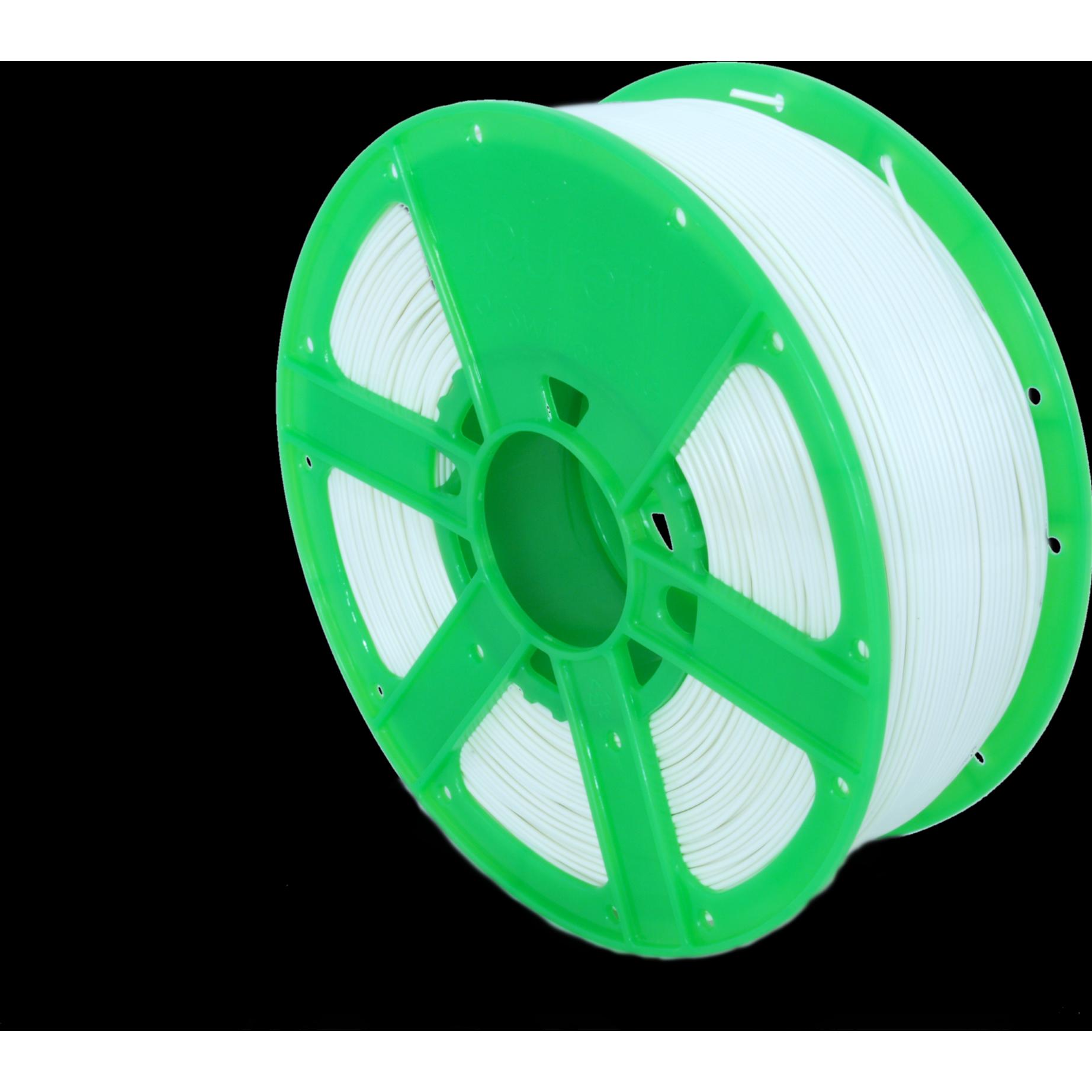 Purefil Filament (ABS, 1.75 mm, 1000 g, Weiss), 3D Filament, Weiss