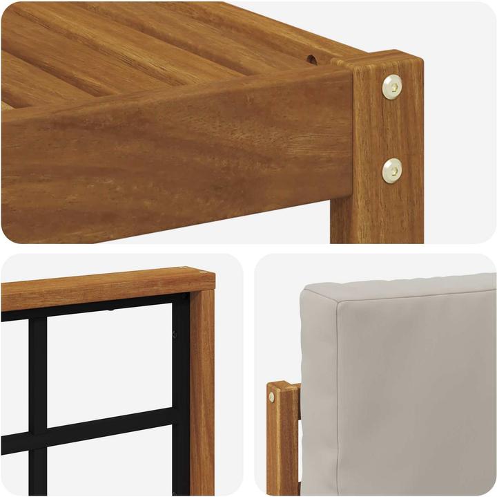 Produktbild vidaXL Outdoor-Sofa