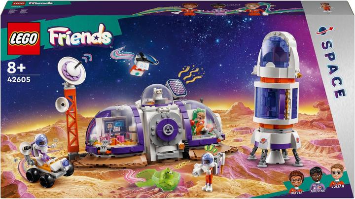 Image du produit LEGO 42605 Base spatiale martienne avec fusée (42605, LEGO Friends)