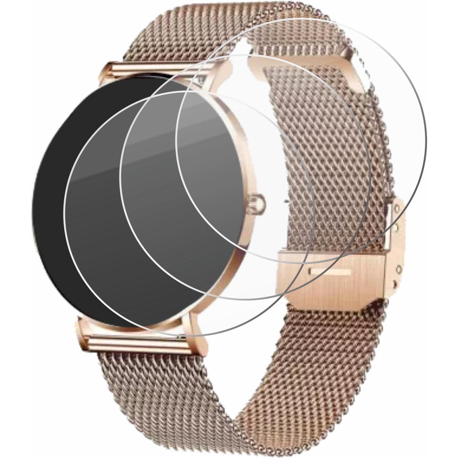 Thumbnail - Savvies Panzerglas Schutzglas Displayschutz, Smartwatch Schutzfolie, Transparent