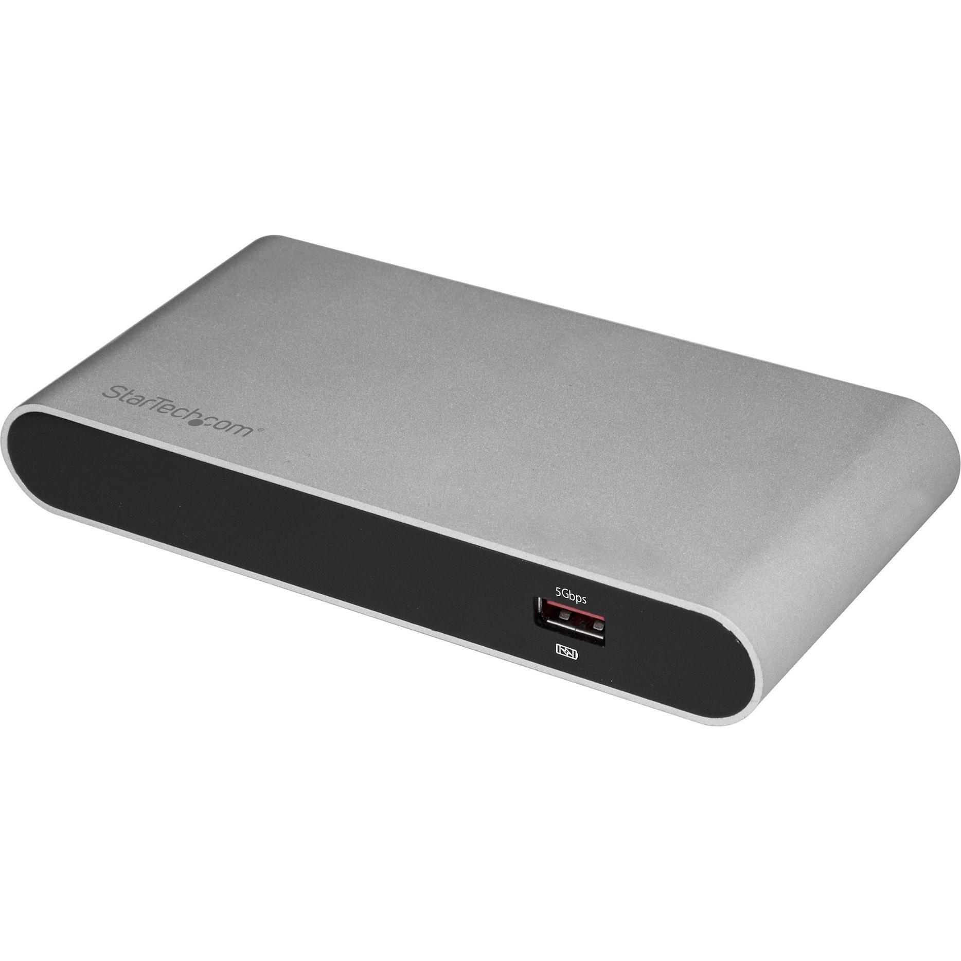StarTech Thunderbolt 3 zu USB 3.1 Controller Adapter - 1x USB-C 3x USB-A (Docking Port, 4 Ports), Dockingstation + USB H...