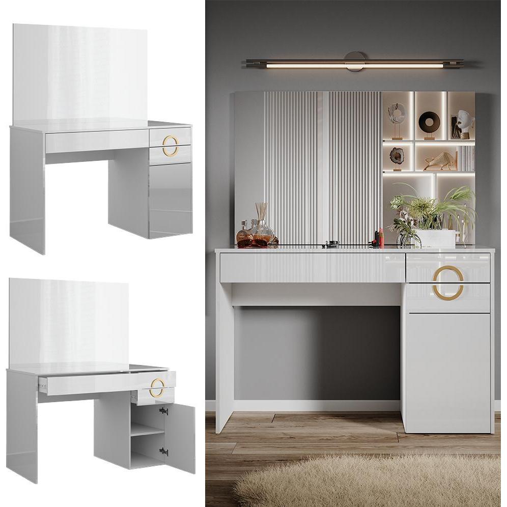 Thumbnail - Vicco, Schminktisch, Adela mit Spiegel