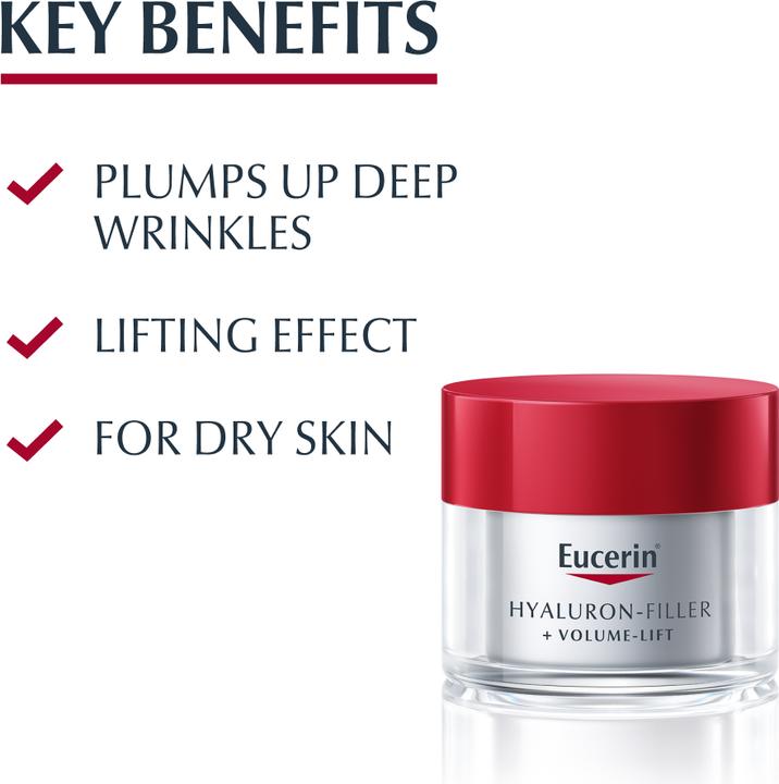 Produktbild Eucerin Hyaluron-Filler +Volume-Lift Day Cream SPF15 (50 ml)