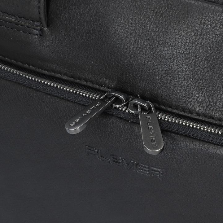 Actual product image Plevier Vintage Larry Aktentasche Leder 40 cm Laptopfach (17.30")