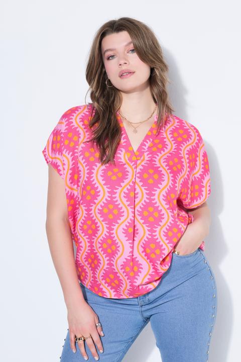 Produktbild Studio Untold Blusenshirt, oversized, Print (50)
