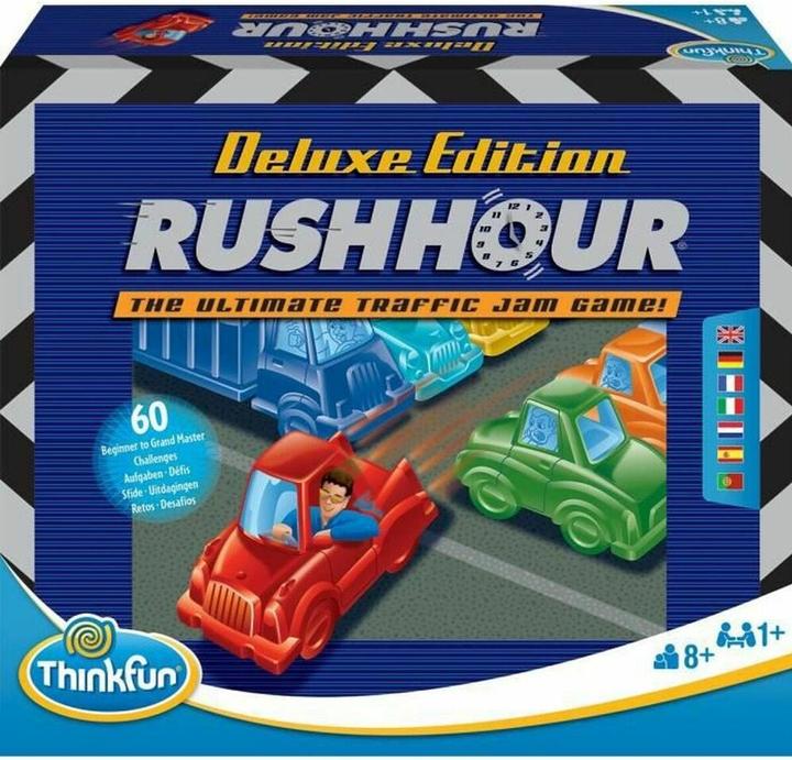 Actual product image Thinkfun Rush Hour Deluxe brain game (German)