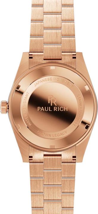 Produktbild Paul Rich PR-47459 Herrenuhr Crown Legacy Rose Gold Aventurine Blue 40mm 5ATM (Analoguhr, 40 mm)