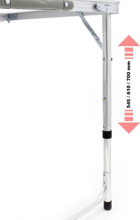 Produktbild Wiltec Toboli Campingtisch klappbar 180x60x70cm höhenverstellbar Klapptisch Camping