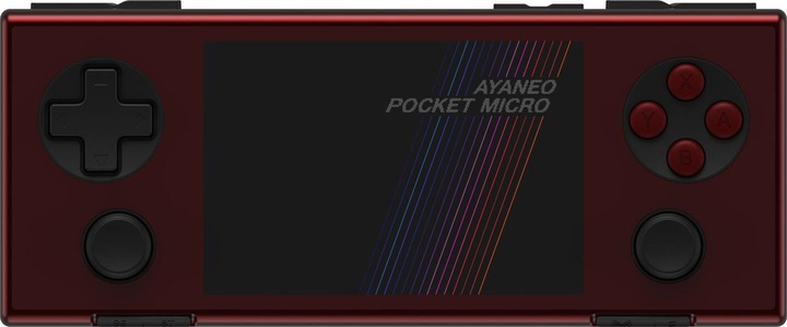 Ayaneo Pocket Micro Handheld Konsole – 6 GB LPDDR4X, 128 GB SSD, schwarz