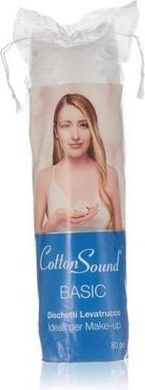 Cotton Sound Baumwolle Sound Makeup Remover Pads 80 Count (Reinigungstücher Gesicht)
