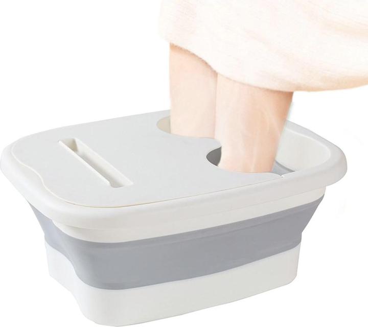 König Design Faltbare Fussbadewanne Fussmassage Fussmassagegerät Fussbad Spa Pediküre 21 Liter