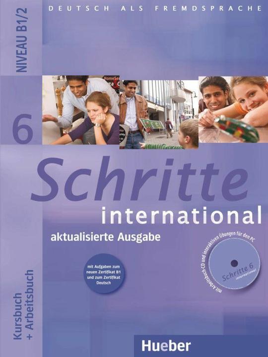 Produktbild Schritte international 6 B1/2. Kursbuch + Arbeitsbuch (Deutsch, Anja Schümann, Silke Hilpert, 2017)