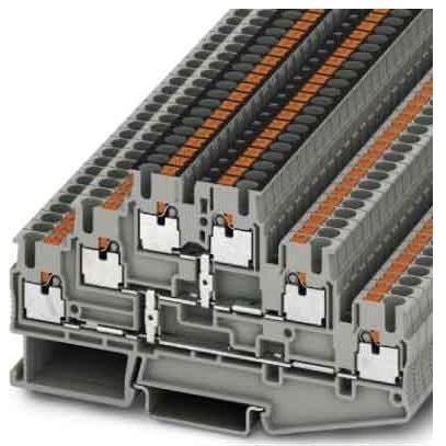 Thumbnail - Phoenix Contact Reihenklemme PIT 2,5-3PV, Elektronikkabel + Stecker, Grau