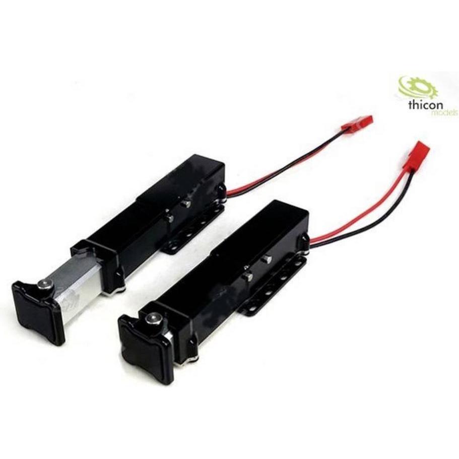 Thumbnail - Thicon Models Aufliegerstützen elektrisch Paar aus Metall