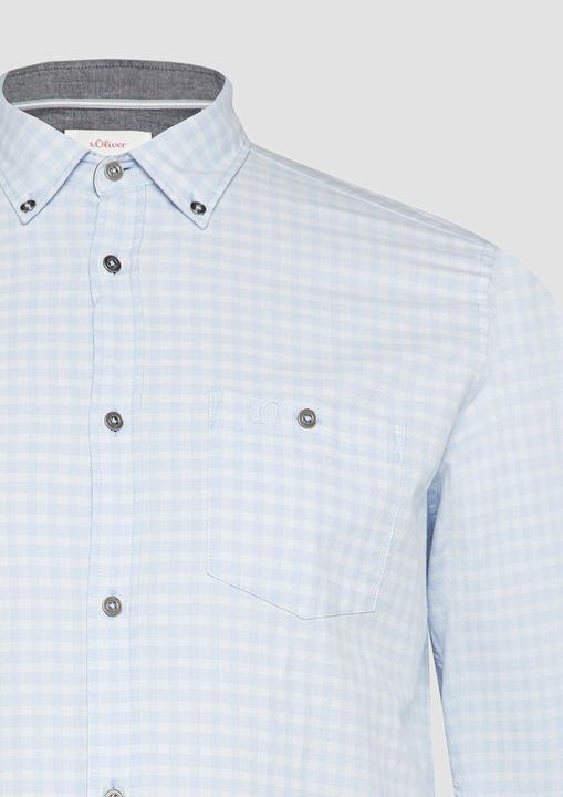 Immagine prodotto s.Oliver Hemd Regular Fit: Kariertes Hemd mit Button-Down-Kragen (XXL)