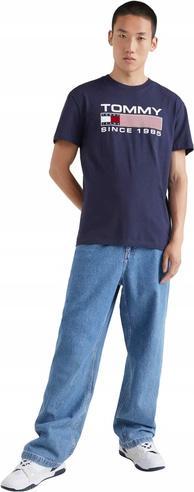 Actual product image Tommy Hilfiger TJM CLSC ATHLETIC TWISTED LOGO, BLUE, blue(c (87)), size L (L)