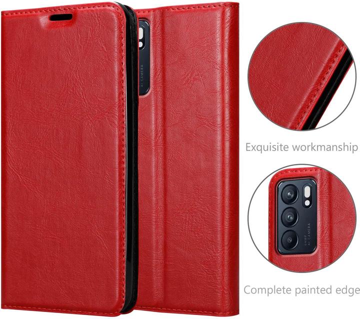Productafbeelding Cadorabo Boek Invis. Magnetisch deksel (Oppo Reno 6 5G)