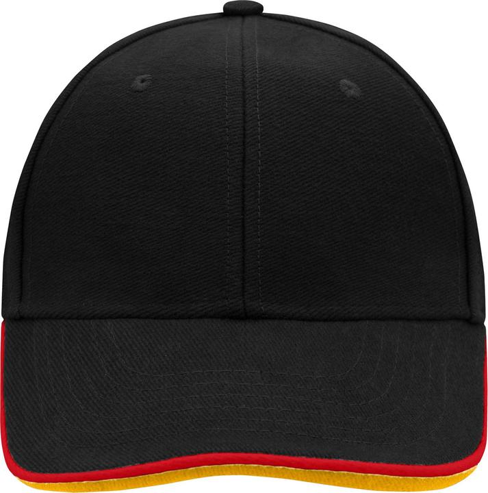 Actual product image Myrtle Beach 6 Panel Double Sandwich Peak Cap