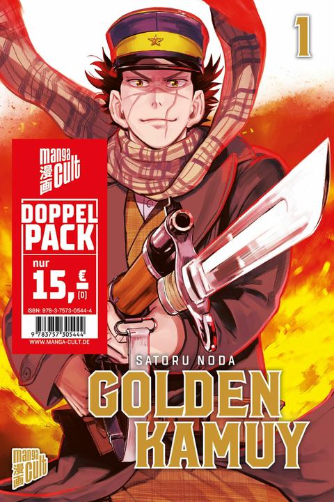 Produktbild Doppelpack: Golden Kamuy Band 1-2 (Deutsch, Satoru Noda, Burkhard Höfler, 2024)