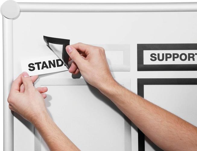 Actual product image Durable Info Frame Duraframe Magnetic Top