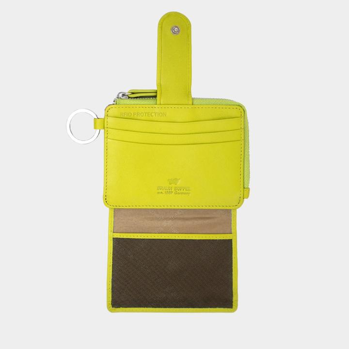 Actual product image Braun Büffel Joy credit card holder RFID protection leather 11 cm