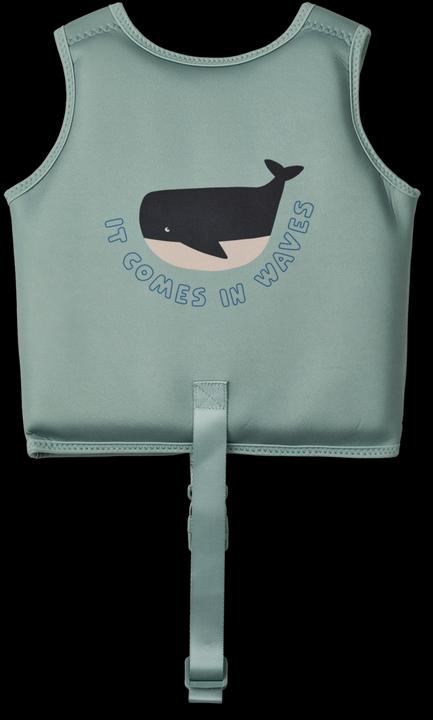 Actual product image Liewood Swimming vest Dove It Comes In Waves Peppermint (15, 16, 17, 18, 19)