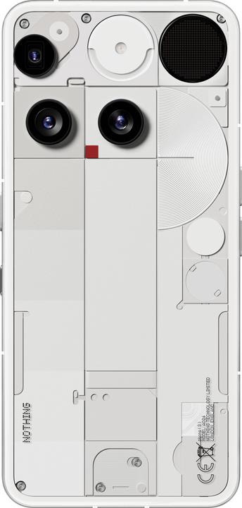 Produktbild Nothing Nothing Phone (3) (512 GB, White, 6.67", Dual SIM, 5G)