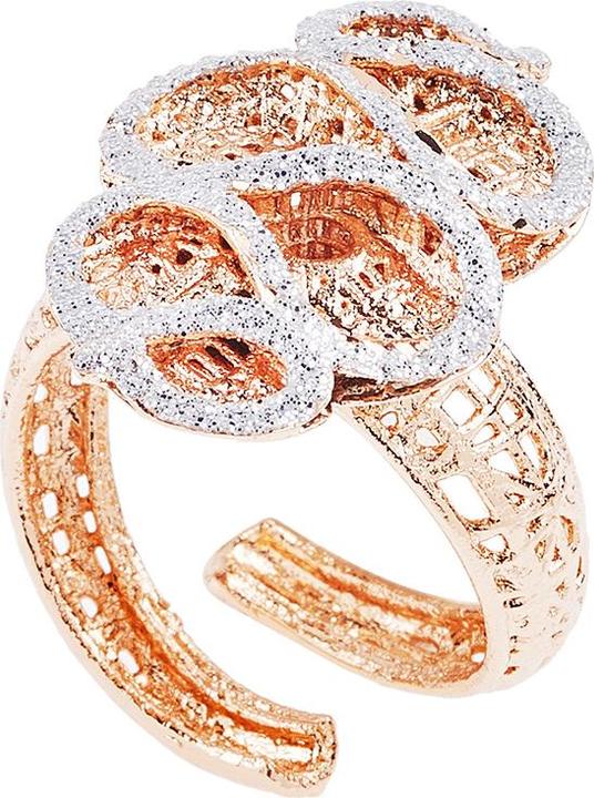 Produktbild Ottaviani Bronze ring with silver glitter (17)