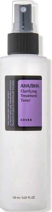 Actual product image Cosrx AHA/BHA Clarifying Treatment Toner (Tonic water, 150 ml)