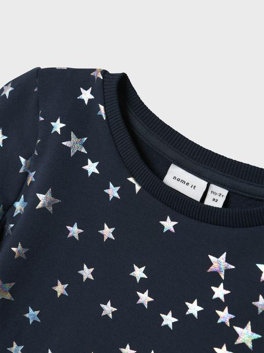 Actual product image Name it Glänzendes Sweat Kleid (122)