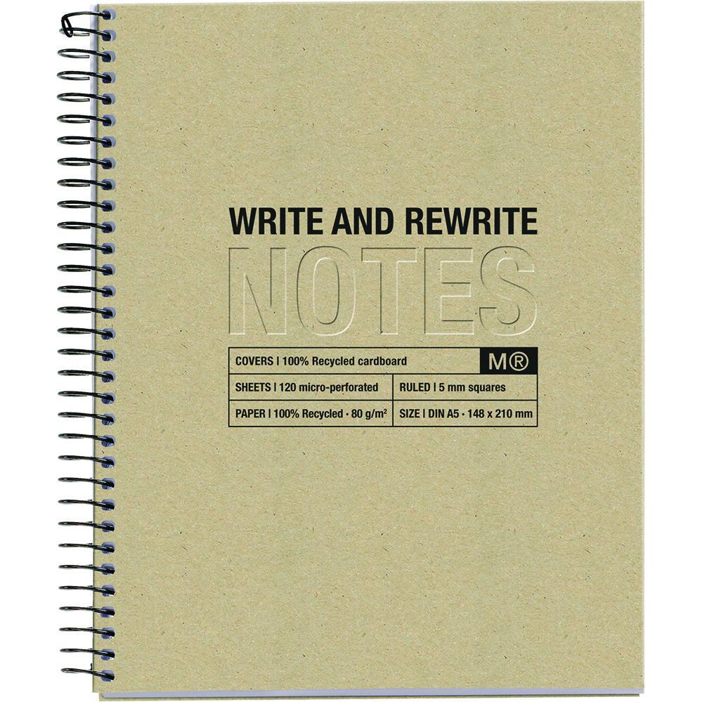 Miquelrius, Heft + Block, Message Notebook (A5, Kariert)