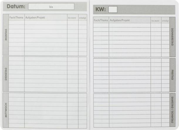 Actual product image Oxford Exercise book A5 (A5, Special ruling, Hardcover)