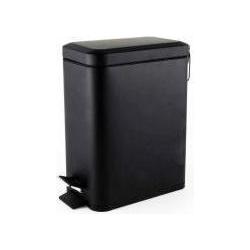 Beldray LA041173BLKPEU7 Slimline Pedal Bin - Black 5-Litre, Vuilnisbak, Zwart