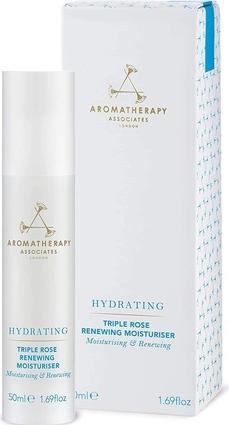 Image du produit Aromatherapy Associates Crème hydratante rénovatrice Triple Rose aux huiles essentielles 50ml (50 ml)