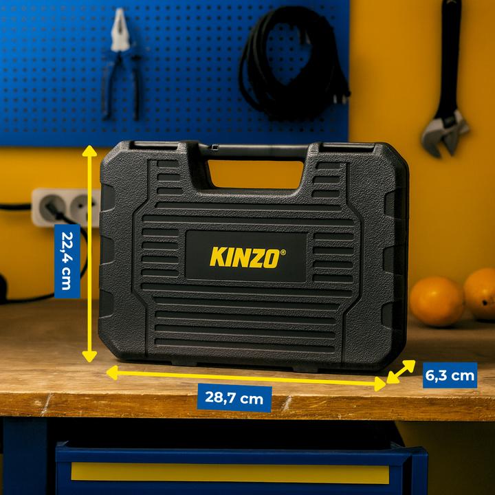 Actual product image Kinzo Tool set (20 pieces)