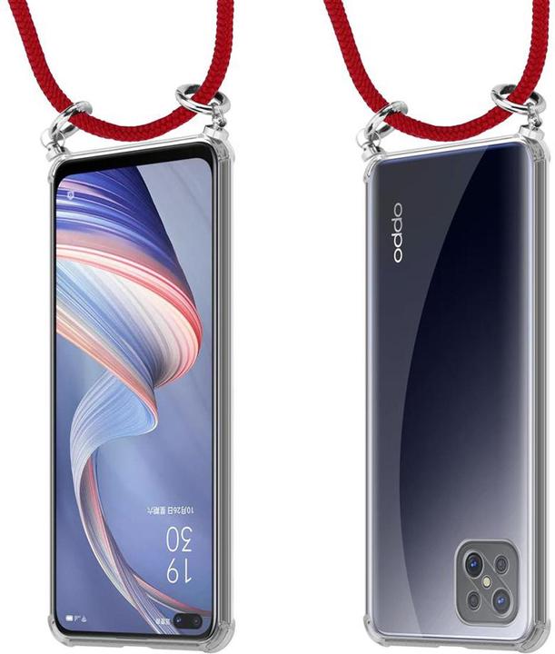 Produktbild Cadorabo TPU Handy Kette SILBER Cover
