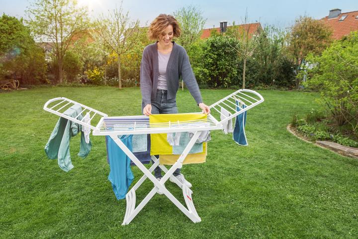 Actual product image Vileda Clothes dryer Solar, white (20 m)