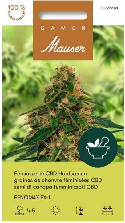 Image du produit Samen Mauser Cannabis Fenomax (Graines de fleurs)