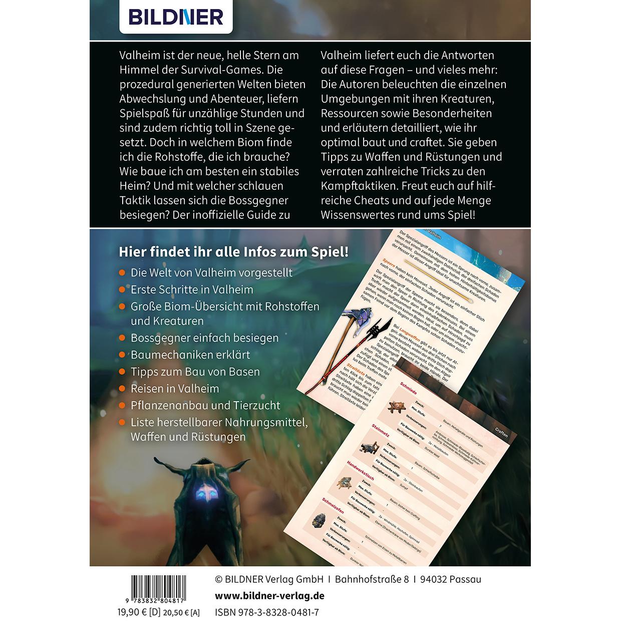 Thumbnail - Valheim - Der inoffizielle Guide, Sachbücher von Andreas Zintzsch, Conradin Baumgartl