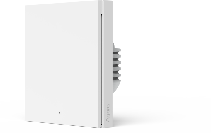 Produktbild Xiaomi Smart Wall Switch H1 Weiss No Neutral, Single Rocker (Zigbee)