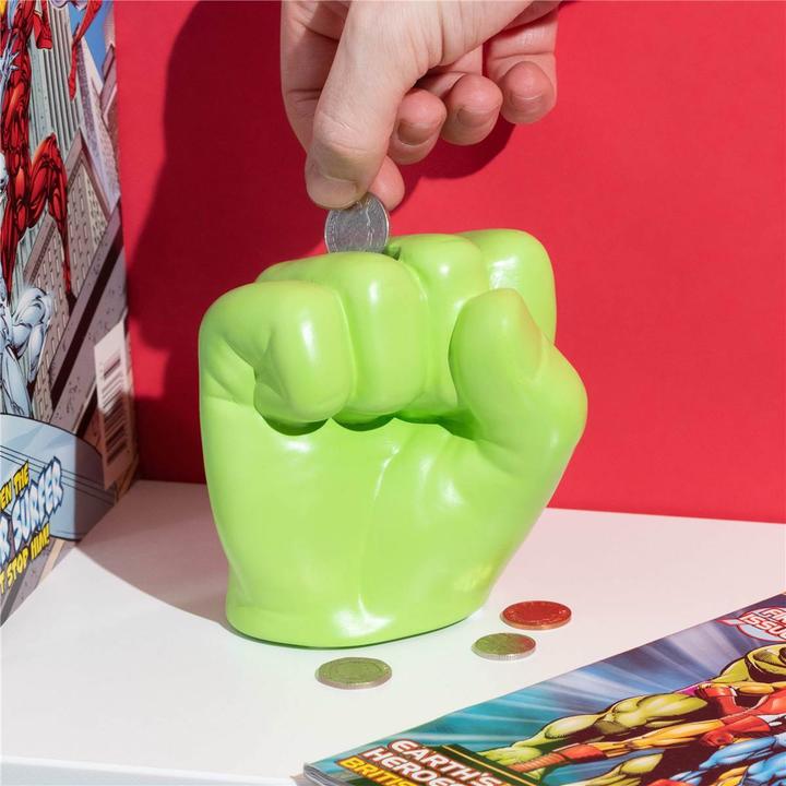 Actual product image Paladone Products Marvel Hulk Fist Money Box