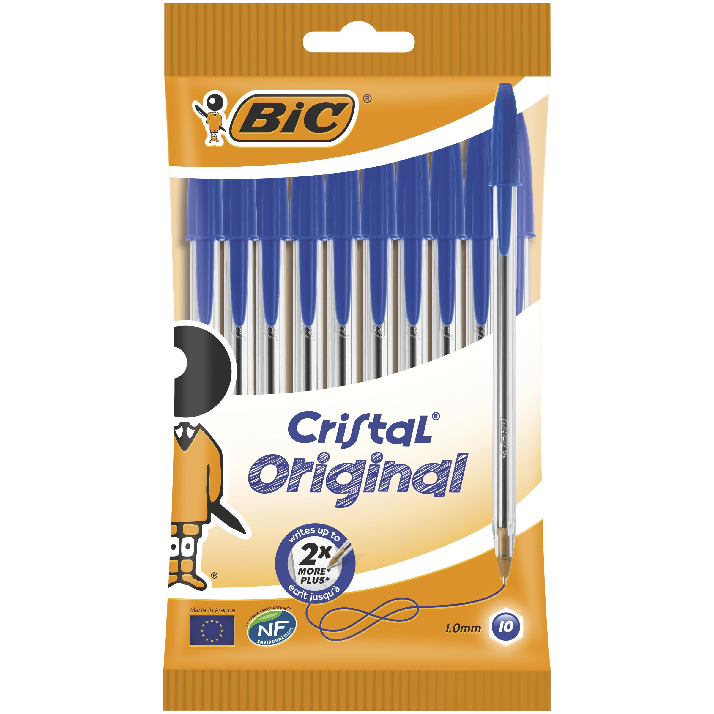 Bic, Schreibstifte, Cristal (Transparent, 10 x)