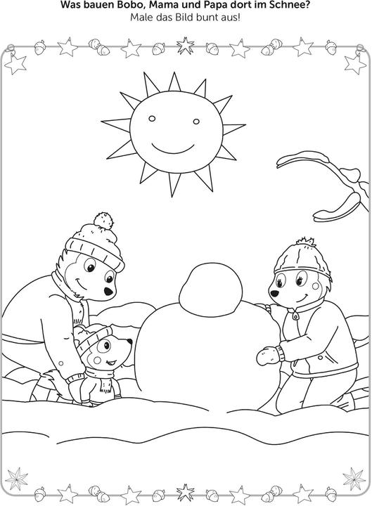 Actual product image Bobo Siebenschläfer - Rätsel-Mal-Spass Weihnachten