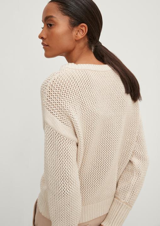 Actual product image Comma Pullover aus Lochstrick (42)