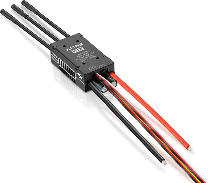 Immagine prodotto Hobbywing Controller brushless Platinum Pro V5.1 150 A, 3-8S, BEC