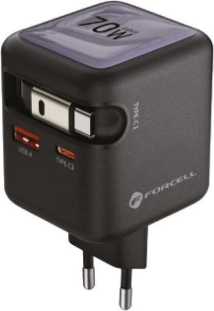 Image du produit Forcell Chargeur 70W GaN III USB-C (70 W)