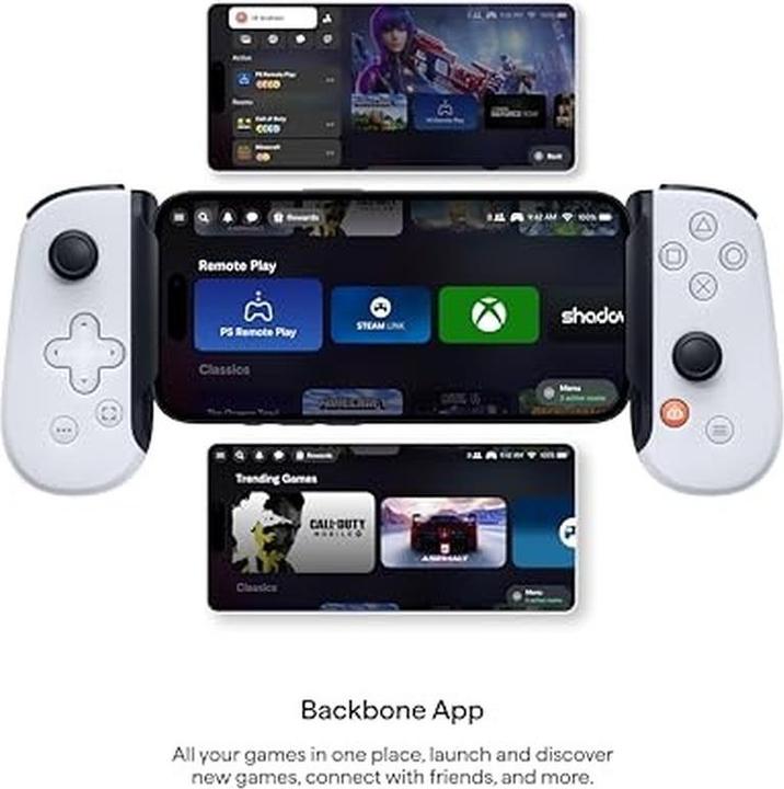 Actual product image Backbone One Playstation Edition (Lightning) - 2nd Gen. (iOS)
