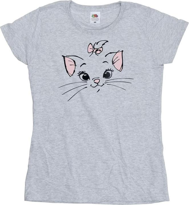Image du produit Disney - T-shirt CLASSICS MARIE FACE POCKET - Femme (L)
