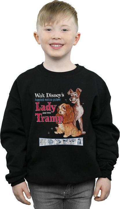 Image du produit Disney - Sweat LADY AND THE TRAMP DISTRESSED CLASSIC POSTER - Garçon (104)