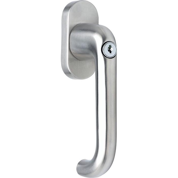 Deni, Türgriff + Fenstergriff, Fenstergriff VA ma 20-40mm U-Form,verschlieÃŸbar (Türgriff)